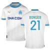 Original Fußballtrikot Olympique Marseille RONGIER 21 Heimtrikot 2023-24 Für Herren